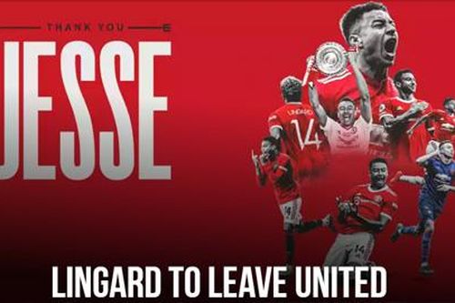 Lingard chính thức chia tay Man Utd sau 22 năm