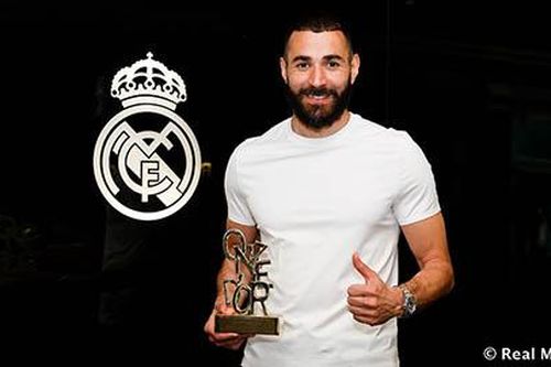 Benzema giành giải thưởng Cầu thủ xuất sắc nhất mùa giải từ Onze d'Or