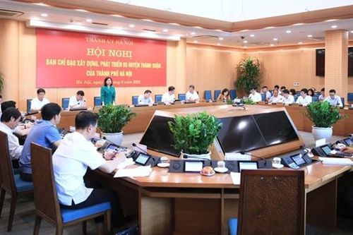 Hà Nội: Tháo gỡ khó khăn, hỗ trợ 5 huyện trở thành quận