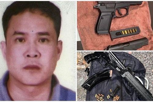 Bắt đối tượng mang súng đi đánh nhau ở Hà Nội
