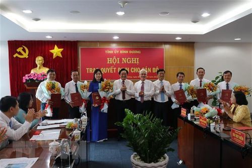 Bình Dương kiện toàn nhiều chức danh lãnh đạo huyện, thị quan trọng