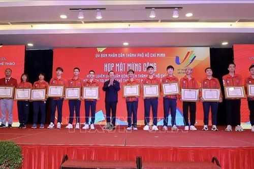 TP Hồ Chí Minh: Trao 208 Bằng khen tặng các cá nhân đạt thành tích tại SEA Games 31