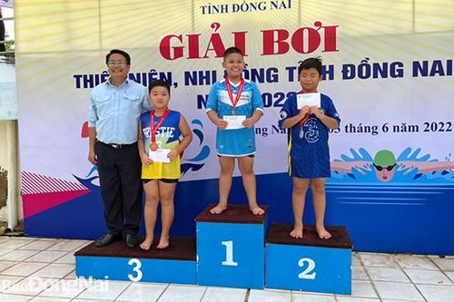 Giải bơi thiếu niên - nhi đồng tỉnh Đồng Nai