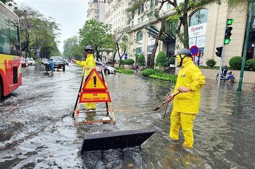 Hà Nội: Cần sớm giải quyết bài toán ngập lụt trong đô thị