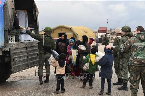 Nga sẵn sàng đàm phán với Mỹ về vận chuyển hàng cứu trợ cho Syria