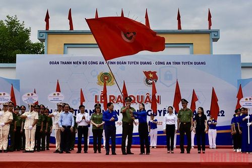 Tuyên Quang ra quân chiến dịch Thanh niên tình nguyện hè 2022