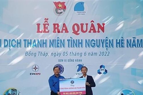Tuổi trẻ Đồng Tháp ra quân Chiến dịch tình nguyện hè 2022, tích cực tham gia chuyển đổi số
