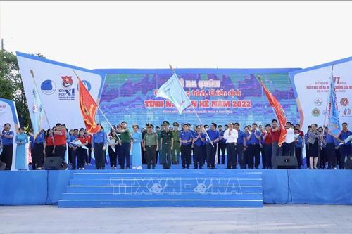 Lễ ra quân Chiến dịch Thanh niên tình nguyện hè năm 2022