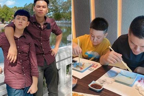 Con riêng Lê Phương và ba dượng giống như như đúc, đến sở thích cũng giống nhau