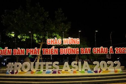 Đà Nẵng: Khai mạc Diễn đàn phát triển đường bay châu Á 2022