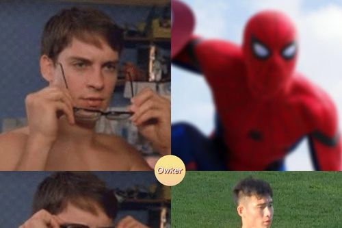 Ảnh chế bóng đá: Văn Chuẩn 'hóa người nhện' cứu U23 Việt Nam