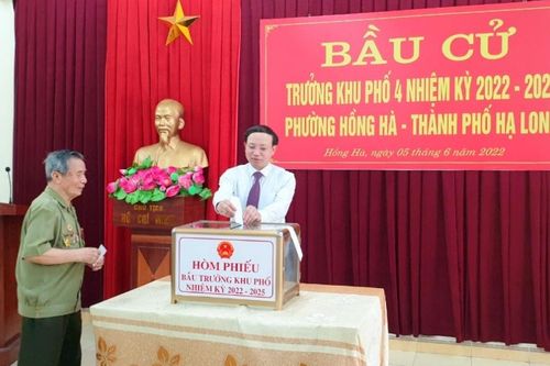 Quảng Ninh: Hơn 1.400 khu phố bầu cử trưởng khu nhiệm kỳ 2022-2025
