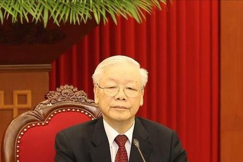 Tổng Bí thư Nguyễn Phú Trọng hội đàm với Tổng thống Mozambique Filipe Jacinto Nyusi