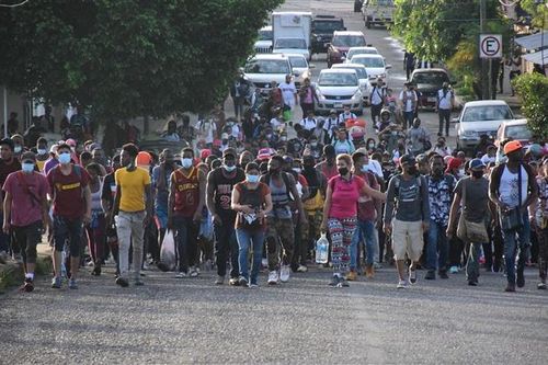 Hình thành đoàn người di cư 6.000 người ở Mexico tìm đường tới Mỹ