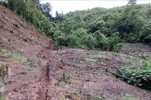 Điện Biên xuất hiện thêm nhiều cung đường bị sạt trượt, gây nguy cơ mất an toàn