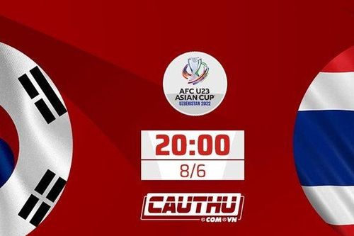 Nhận định U23 Hàn Quốc vs U23 Thái Lan, 20h00 ngày 8/6