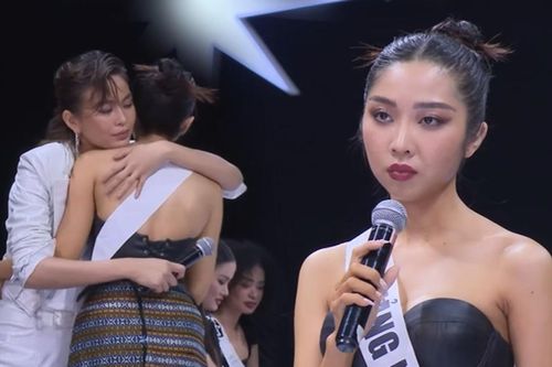 'Thất sủng' ở phần thi thời trang, chiến binh nhai mic ngậm ngùi rời Hoa hậu Hoàn vũ Việt Nam