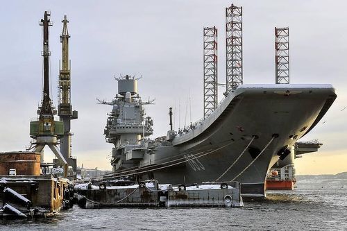 Tàu sân bay duy nhất của Nga chưa thể trở lại trước năm 2024
