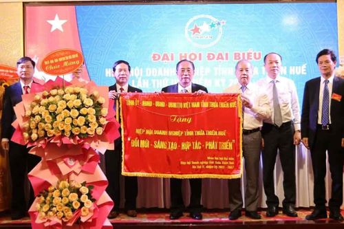 Ông Dương Tuấn Anh tái đắc cử Chủ tịch Hiệp hội doanh nghiệp tỉnh Thừa Thiên Huế