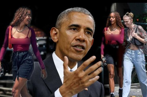 Con gái cựu Tổng thống Obama chơi trội, vô tư thả rông táo bạo trên phố