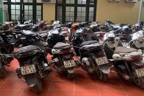 Phá băng tội phạm chuyên trộm cắp, tiêu thụ xe máy quy mô lớn