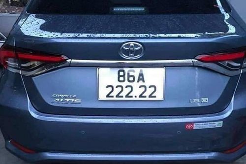 Chủ xe Toyota Corolla Altis tại BÌnh Thuận trúng biển 'ngũ quý 2'