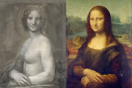 Cực sốc: Leonardo da Vinci vẽ phiên bản nude của kiệt tác Mona Lisa?