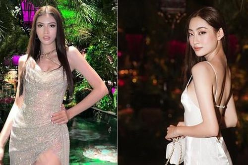 Lương Thùy Linh, Ngọc Thảo diện váy áo nóng bỏng dự tiệc tối cùng dàn mỹ nhân Miss Grand Thái Lan