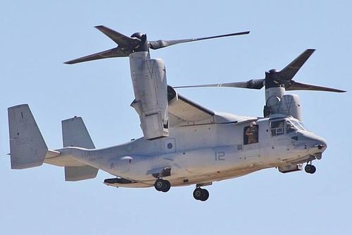 Rơi máy bay V-22 Osprey của quân đội Mỹ, ít nhất 4 người chết