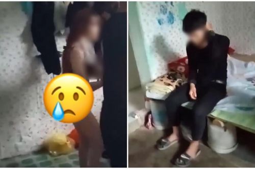 Thăm vợ ở phòng trọ, chồng bắt tại trận cặp đôi gian díu còn chưa kịp mặc quần áo