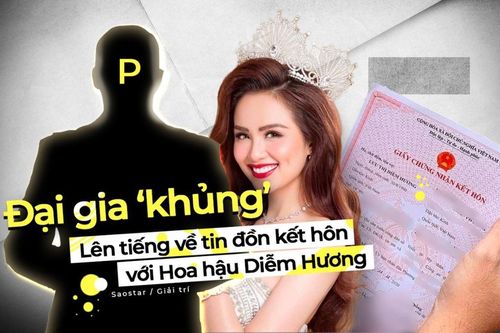 Vị đại gia được cho là chồng mới của Hoa hậu Diễm Hương lên tiếng về nghi vấn bí mật kết hôn