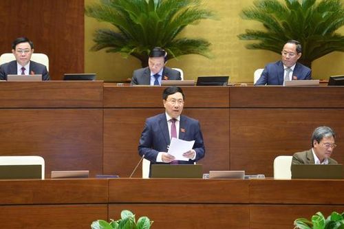 Phó Thủ tướng Phạm Bình Minh giải trình, làm rõ loạt vấn đề đại biểu Quốc hội quan tâm