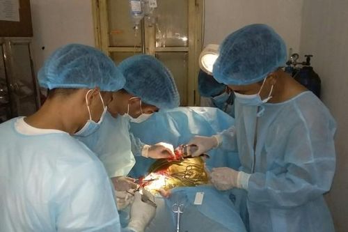 Bệnh xá đảo Phan Vinh cấp cứu ngư dân bị viêm ruột thừa cấp