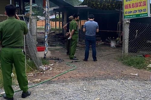 Đô Lương (Nghệ An): Cháy ki ốt lúc rạng sáng, một người tử vong