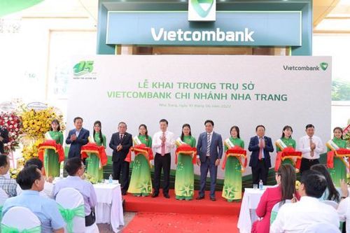 Vietcombank khánh thành trụ sở hoạt động mới tại Phú Thọ, Nha Trang