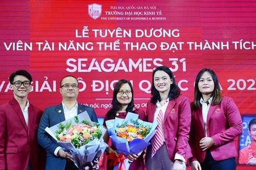 Tuyên dương 7 sinh viên đoạt huy chương tại SEA Games 31