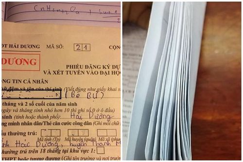 Cười 'té ghế' những lần học sinh ghi sai hồ sơ thi tốt nghiệp