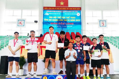 TP. Long Xuyên xuất sắc đoạt hạng nhất toàn đoàn môn cầu lông Đại hội Thể dục - thể thao tỉnh An Giang lần IX/2022