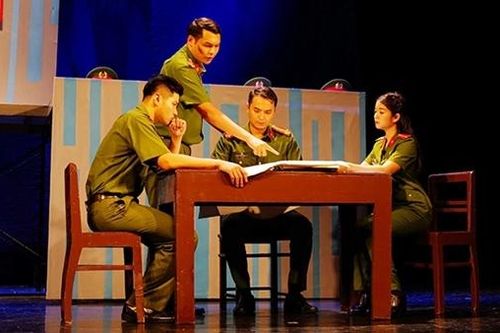 Lan tỏa hình ảnh đẹp về người chiến sĩ Công an qua Tuần lễ Kịch CAND