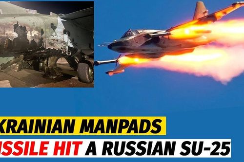 Su-25 Nga sống sót sau khi trúng đạn phòng không Ukraine 'rách như tổ ong'