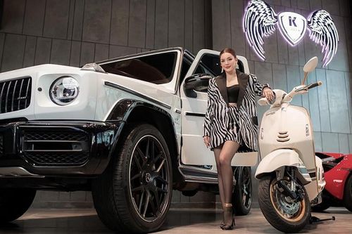 'Soi' dàn xe sang trị giá hàng chục tỷ đồng của hot girl 9x Bến Tre