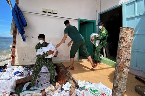 BĐBP chủ động phòng chống, khắc phục hậu quả thiên tai, tìm kiếm cứu nạn