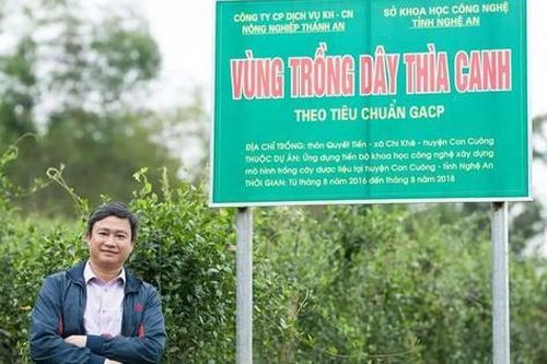 Kỹ sư nông nghiệp Mạc Xuân Diện và khát vọng làm nên thương hiệu dược liệu Pù Mát