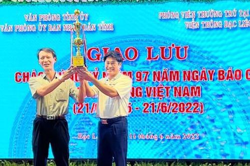 Bạc Liêu: Tổ chức giải bóng đá tứ hùng chào mừng Ngày Báo chí cách mạng Việt Nam