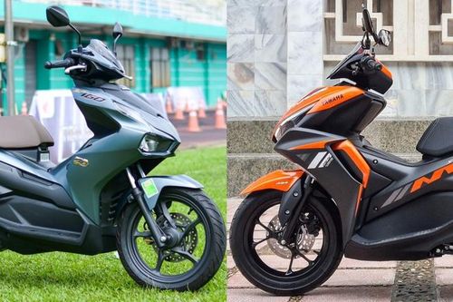 So sánh Honda Air Blade 160 với Yamaha NVX 155