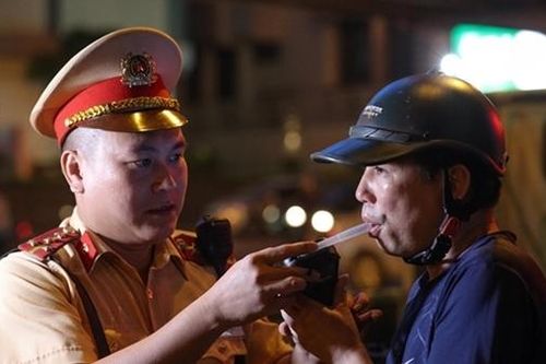 Xử lý nghiêm trường hợp sử dụng rượu, bia khi tham gia giao thông