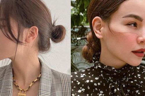 13 cách búi tóc đơn giản, nhưng lên hình sống ảo tuyệt xinh của sao Việt