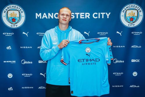 Erling Haaland chính thức ra mắt Man City