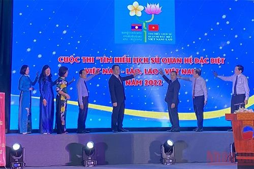Phát động cuộc thi 'Tìm hiểu lịch sử quan hệ đặc biệt Việt Nam-Lào, Lào-Việt Nam' năm 2022