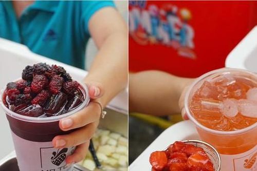 'Cơn sốt' trà dâu khiến giới trẻ 'mê mệt'